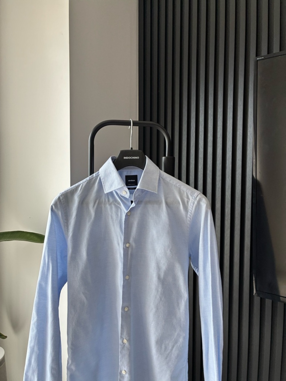 Stellson Men’s Light Blue Dress Shirt- Small